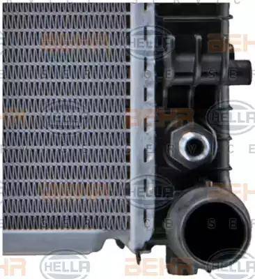 HELLA 8MK 376 712-571 - Radiators, Motora dzesēšanas sistēma autodraugiem.lv