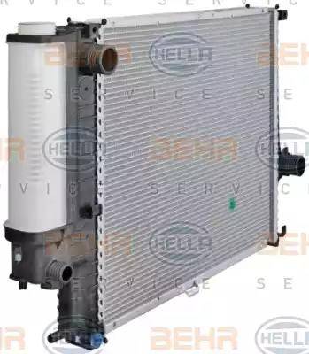 HELLA 8MK 376 712-221 - Radiators, Motora dzesēšanas sistēma autodraugiem.lv