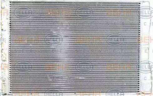 HELLA 8MK 376 717-031 - Radiators, Motora dzesēšanas sistēma autodraugiem.lv