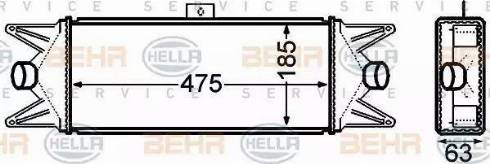 HELLA 8ML 376 776-771 - Starpdzesētājs autodraugiem.lv