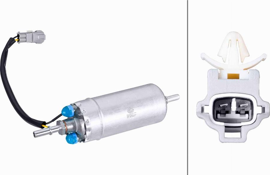 HELLA 8TF 358 306-411 - Degvielas sūknis autodraugiem.lv