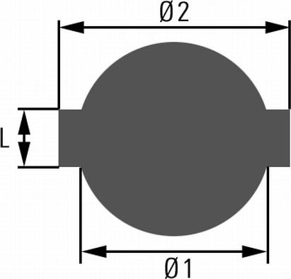 HELLA 8XY 007 747-001 - Vāciņš, Degvielas tvertne autodraugiem.lv