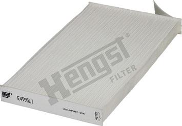 Hengst Filter E4995LI - Filtrs, Salona telpas gaiss autodraugiem.lv