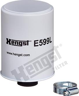 Hengst Filter E599L - Gaisa filtrs autodraugiem.lv