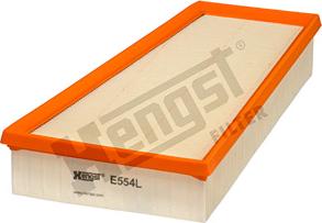 Hengst Filter E554L - Gaisa filtrs autodraugiem.lv