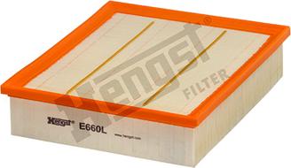 Hengst Filter E660L - Gaisa filtrs autodraugiem.lv