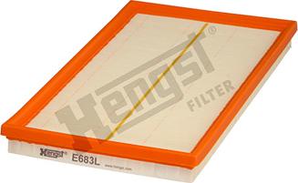 Hengst Filter E683L - Gaisa filtrs autodraugiem.lv