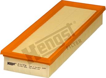 Hengst Filter E1172L - Gaisa filtrs autodraugiem.lv