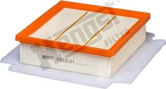 Hengst Filter E832L01 - Gaisa filtrs autodraugiem.lv
