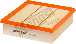 Hengst Filter E832L - Gaisa filtrs autodraugiem.lv