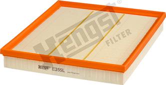 Hengst Filter E355L - Gaisa filtrs autodraugiem.lv