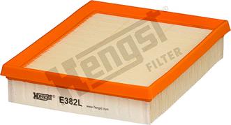 Hengst Filter E382L - Gaisa filtrs autodraugiem.lv