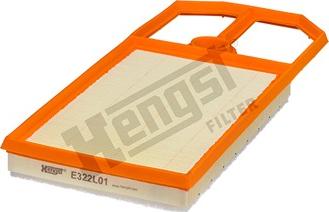 Hengst Filter E322L01 - Gaisa filtrs autodraugiem.lv