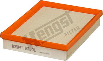 Hengst Filter E250L - Gaisa filtrs autodraugiem.lv