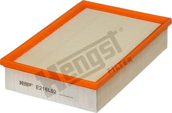 Hengst Filter E216L02 - Gaisa filtrs autodraugiem.lv