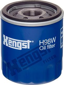 Hengst Filter H98W - Eļļas filtrs autodraugiem.lv