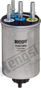 Hengst Filter H457WK - Degvielas filtrs autodraugiem.lv