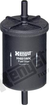 Hengst Filter H481WK - Degvielas filtrs autodraugiem.lv