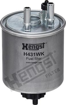 Hengst Filter H431WK - Degvielas filtrs autodraugiem.lv