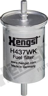 Hengst Filter H437WK - Degvielas filtrs autodraugiem.lv
