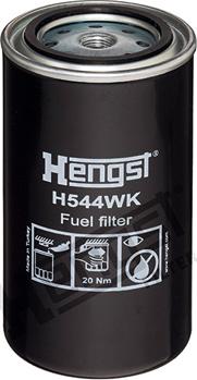 Hengst Filter H544WK D422 - Degvielas filtrs autodraugiem.lv