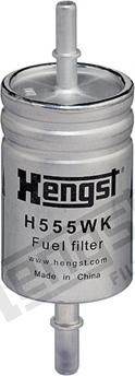 Hengst Filter H555WK - Degvielas filtrs autodraugiem.lv