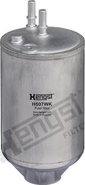 Hengst Filter H507WK - Degvielas filtrs autodraugiem.lv