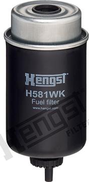Hengst Filter H581WK - Degvielas filtrs autodraugiem.lv