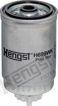 Hengst Filter H699WK - Degvielas filtrs autodraugiem.lv