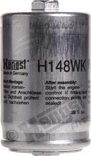 Hengst Filter H148WK - Degvielas filtrs autodraugiem.lv