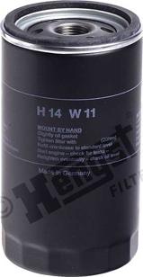 Hengst Filter H14W11 - Eļļas filtrs autodraugiem.lv