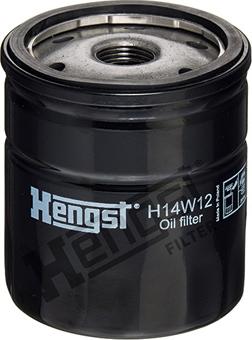 Hengst Filter H14W12 - Eļļas filtrs autodraugiem.lv