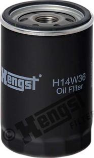 Hengst Filter H14W36 - Eļļas filtrs autodraugiem.lv