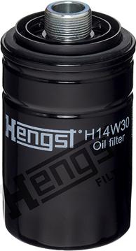Hengst Filter H14W30 - Eļļas filtrs autodraugiem.lv