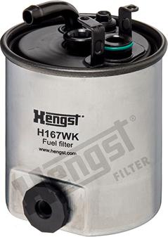 Hengst Filter H167WK - Degvielas filtrs autodraugiem.lv