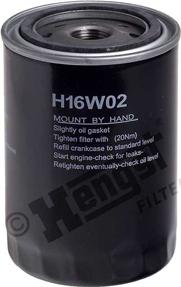 Hengst Filter H16W02 - Eļļas filtrs autodraugiem.lv
