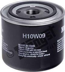 Hengst Filter H10W09 - Eļļas filtrs autodraugiem.lv