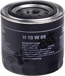 Hengst Filter H10W08 - Eļļas filtrs autodraugiem.lv
