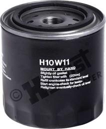 Hengst Filter H10W11 - Eļļas filtrs autodraugiem.lv
