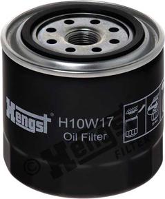Hengst Filter H10W17 - Eļļas filtrs autodraugiem.lv
