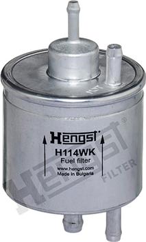 Hengst Filter H114WK - Degvielas filtrs autodraugiem.lv