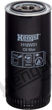Hengst Filter H18W01 - Eļļas filtrs autodraugiem.lv