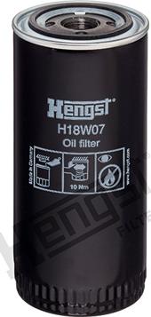 Hengst Filter H18W07 - Eļļas filtrs autodraugiem.lv