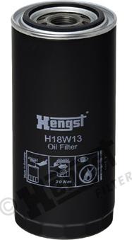 Hengst Filter H18W13 - Eļļas filtrs autodraugiem.lv