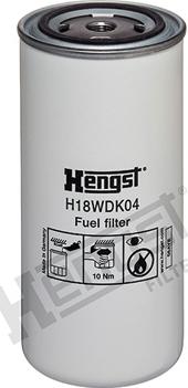 Hengst Filter H18WDK04 - Degvielas filtrs autodraugiem.lv