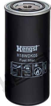 Hengst Filter H18WDK05 - Degvielas filtrs autodraugiem.lv