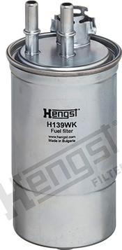 Hengst Filter H139WK - Degvielas filtrs autodraugiem.lv