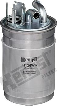 Hengst Filter H126WK - Degvielas filtrs autodraugiem.lv