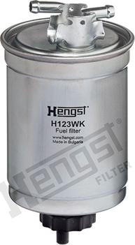 Hengst Filter H123WK - Degvielas filtrs autodraugiem.lv