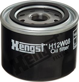 Hengst Filter H12W08 - Eļļas filtrs autodraugiem.lv